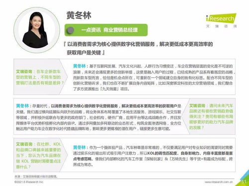 2021年中國汽車行業數字營銷轉型與破局之路——基于艾瑞咨詢報告的解析
